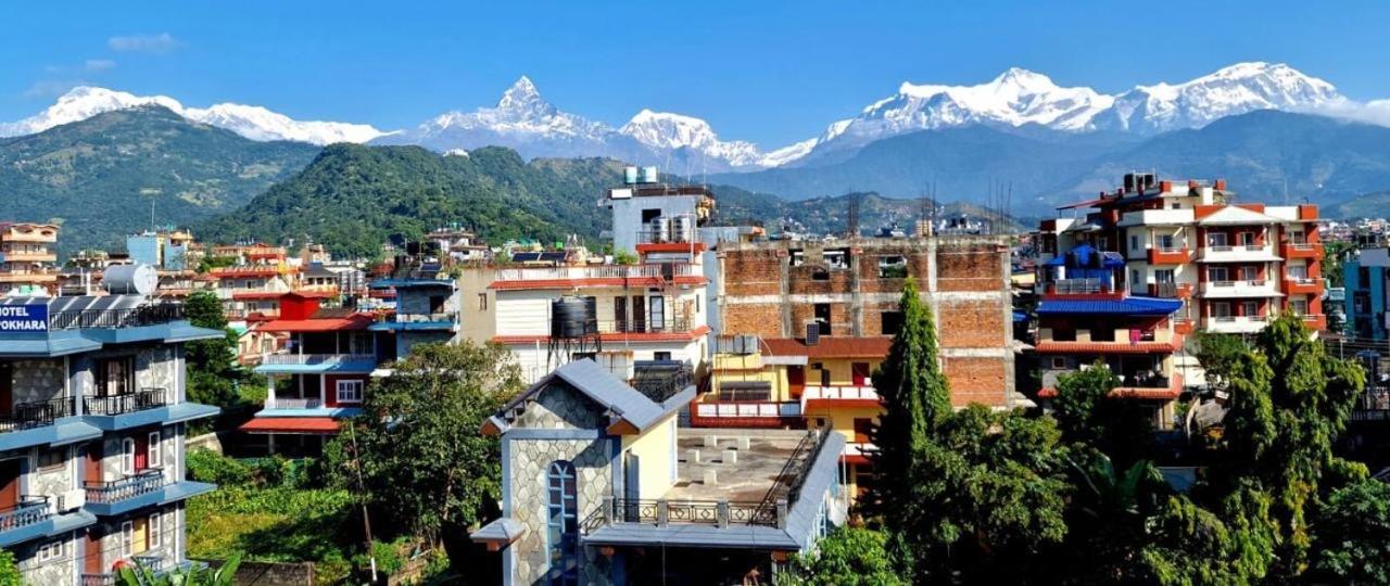 New Annapurna Guest House Pokhara Bagian luar foto